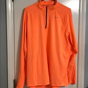 Nike running dri fit 1/4 zip